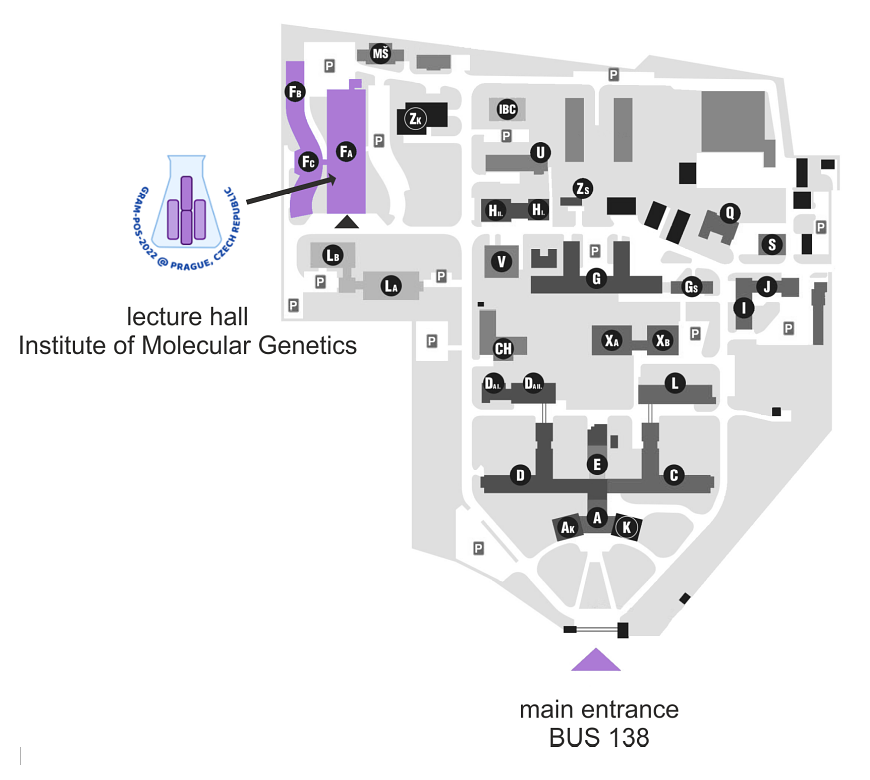 Venue - Campus map